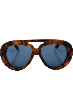 Loewe Unisex, Accessoires, Brun, Taille: ONE Size Lunettes de soleil Aviator Spoiler