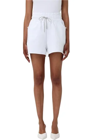 DISCLAIMER Femme, Shorts, Blanc, Taille: 42 FR Shorts Blancs à Cordon