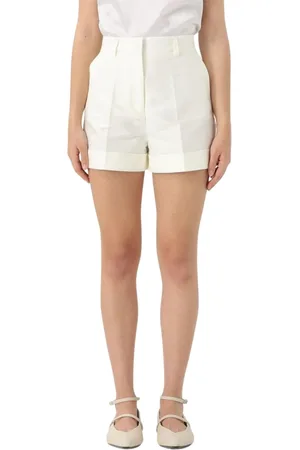 MVP Wardrobe Femme, Shorts, Blanc, Taille: 36 FR Short Femme Milk Élégants