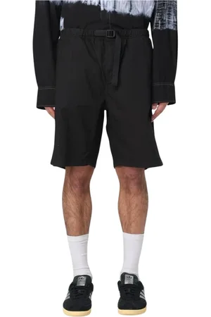 Msgm Homme, Shorts, Noir, Taille: L Shorts Casual Noirs avec Ceinture