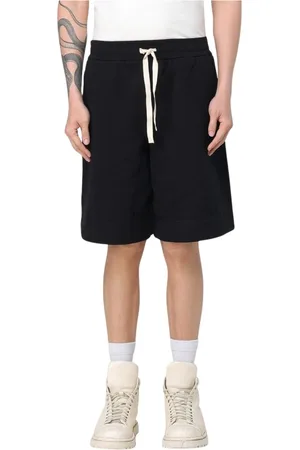 Jil Sander Homme, Shorts, Noir, Taille: M Shorts noirs décontractés