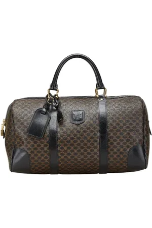 Céline Unisex, Pre-owned, Noir, Taille: ONE Size Pre-owned Tissu sacs-de-voyage