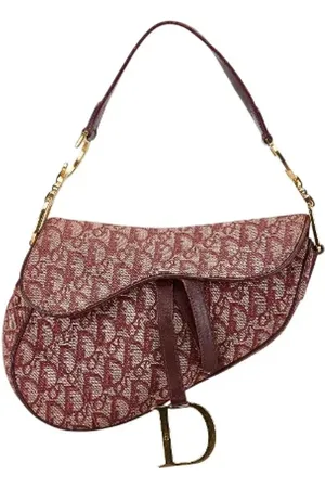 Dior Femme, Pre-owned, Brun, Taille: ONE Size Pre-owned Toile sacs-dior