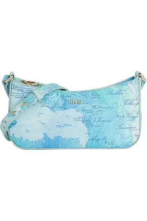 ALVIERO MARTINI 1A CLASSE Femme, Sacs, Bleu, Taille: ONE Size Sac Clear Geo Water Island