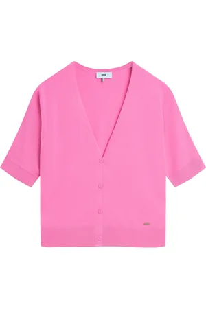 Cinque Femme, Pulls, Rose, Taille: 42 FR Veste légère pour les soirées d