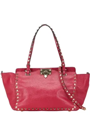 VALENTINO Femme, Pre-owned, Rose, Taille: ONE Size Pre-owned Cuir sacs-ports-paule