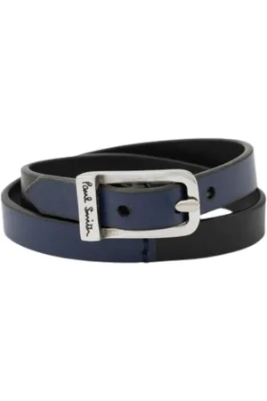 Paul Smith Homme, Accessoires, Noir, Taille: ONE Size Bracelet noir avec style PS