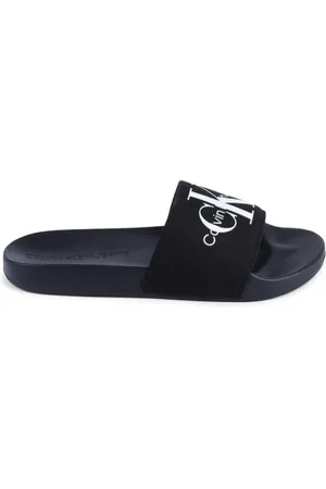 Calvin Klein Femme, Chaussures, Noir, Taille: 37 EU Mules Noires pour Femmes