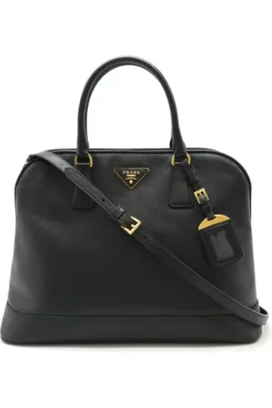 Prada Femme, Pre-owned, Noir, Taille: ONE Size Pre-owned Cuir sacs-prada