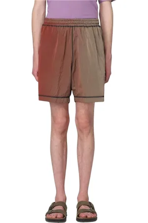 ARIES Homme, Shorts, Brun, Taille: S Shorts Casual Marron Dégradé