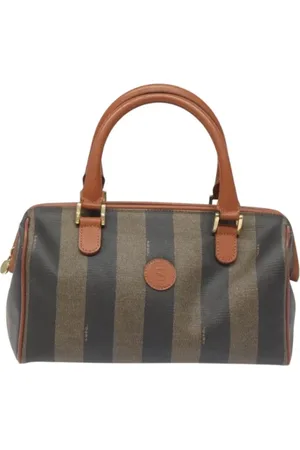 Fendi Femme, Pre-owned, Brun, Taille: ONE Size Pre-owned Toile sacs-main