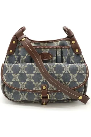 Céline Femme, Pre-owned, Multicolore, Taille: ONE Size Pre-owned Denim sacs-celine