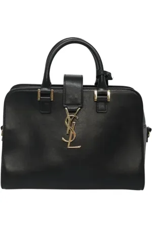 Saint Laurent Femme, Pre-owned, Noir, Taille: ONE Size Pre-owned Cuir sacs-main