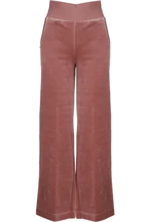 Alberta Ferretti Femme, Pantalons, Rose, Taille: 40 FR Pantalon Athleisure en Chenille