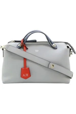 Fendi Femme, Pre-owned, Gris, Taille: ONE Size Pre-owned Cuir sacs-fendi