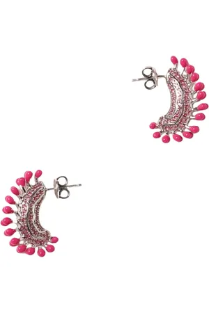 Bottega Veneta Femme, Accessoires, Rose, Taille: ONE Size Boucles d