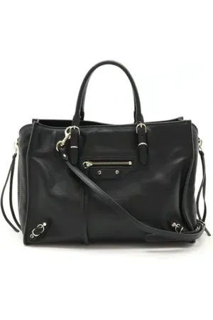 Balenciaga Femme, Pre-owned, Noir, Taille: ONE Size Pre-owned Cuir sacs-balenciaga