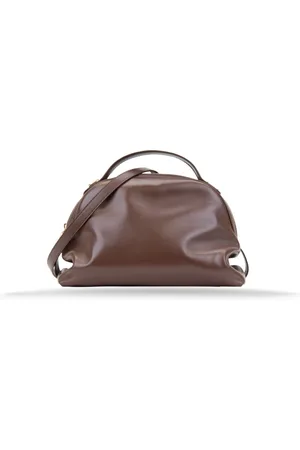 Borbonese Femme, Sacs, Brun, Taille: ONE Size Sac à bandoulière femme avec fermeture éclair