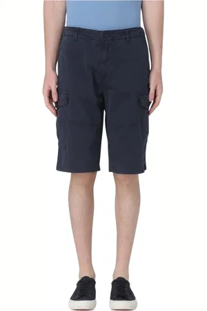 Blauer Homme, Shorts, Bleu, Taille: W38 Shorts Cargo Polyvalents avec Plusieurs Poches