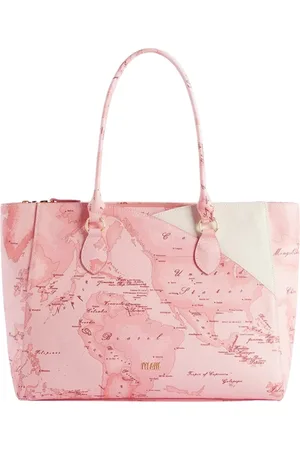ALVIERO MARTINI 1A CLASSE Femme, Sacs, Rose, Taille: ONE Size Sac Shopper Rose Geo Classic