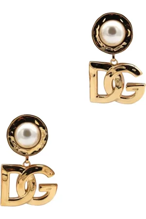 Dolce & Gabbana Femme, Accessoires, Jaune, Taille: ONE Size Boucles d