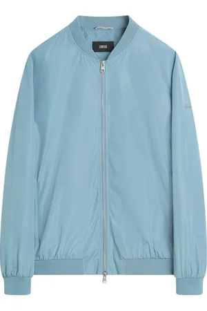 Cinque Homme, Vestes, Bleu, Taille: L Bomber Minimaliste avec Style Sportif