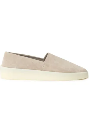FEAR OF GOD Homme, Chaussures, , Taille: 44 EU Mocassin gris en cuir à enfiler
