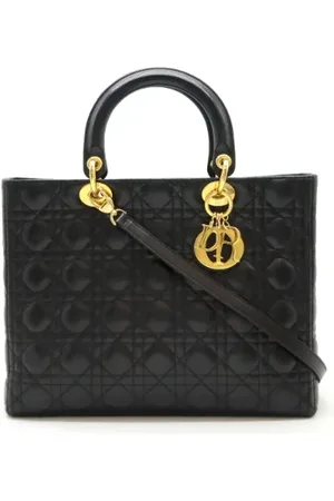 Dior Femme, Pre-owned, Noir, Taille: ONE Size Pre-owned Cuir sacs-main