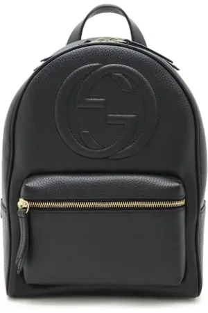 Gucci Unisex, Pre-owned, Noir, Taille: ONE Size Pre-owned Cuir sacs-ports-paule