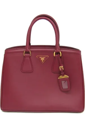 Prada Femme, Pre-owned, Rouge, Taille: ONE Size Pre-owned Tissu sacs-prada