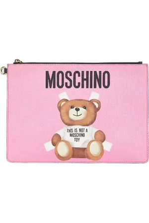 Moschino Femme, Pre-owned, Rose, Taille: ONE Size Pre-owned Plastique pochettes-minaudieres