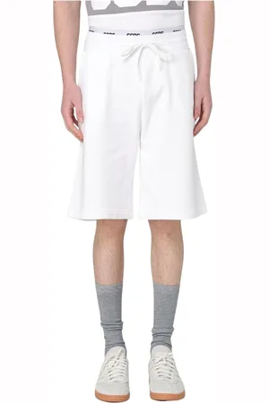 GCDS Homme, Shorts, Blanc, Taille: S Shorts Casual Noirs Confortables Élégants