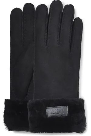 UGG Femme, Accessoires, Noir, Taille: L Gants Turn Cuff