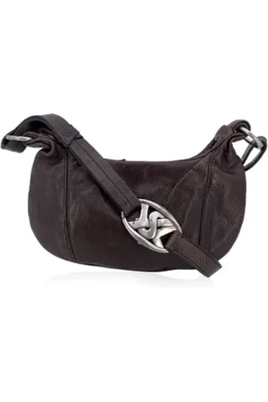 Saint Laurent Femme, Pre-owned, Brun, Taille: ONE Size Pre-owned Cuir sacs-ports-paule