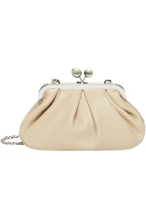 Max Mara Femme, Sacs, , Taille: ONE Size Petit sac Pasticcino en naturel