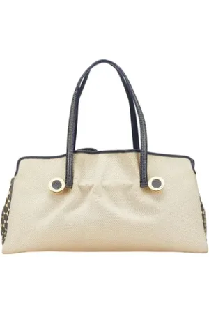 Bvlgari Femme, Pre-owned, , Taille: ONE Size Pre-owned Toile sacs-ports-paule