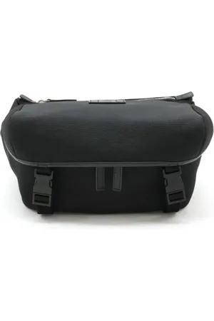 Gucci Homme, Pre-owned, Noir, Taille: ONE Size Pre-owned Toile sacs-bandouliere