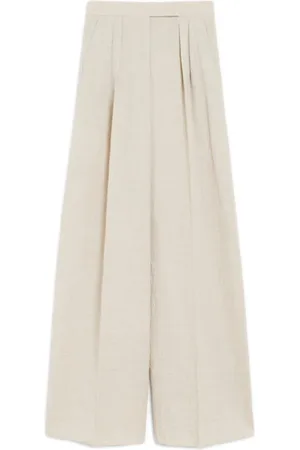 Max Mara Femme, Pantalons, , Taille: 34 FR Pantalon en Laine avec Poches