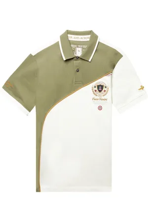 Aeronautica Militare Homme, Tops, Multicolore, Taille: M Polo Élégant