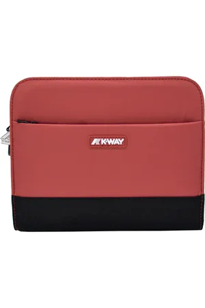 K-Way Femme, Accessoires, Rose, Taille: ONE Size Portefeuilles & Porte-cartes Élégants pour Femmes