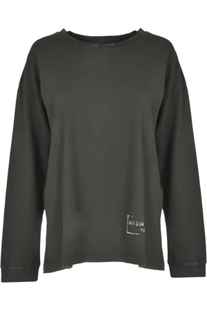 Maison Margiela Femme, Tops, Noir, Taille: 38 FR Collection de T-shirts et Polos élégants