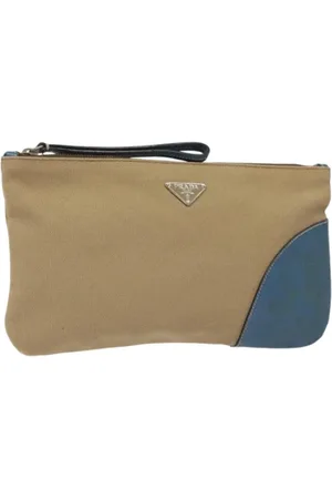 Prada Femme, Pre-owned, , Taille: ONE Size Pre-owned Toile pochettes-minaudieres