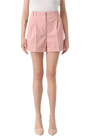 Max Mara Femme, Shorts, Rose, Taille: 40 FR Shorts Élégants en Coton Blanc