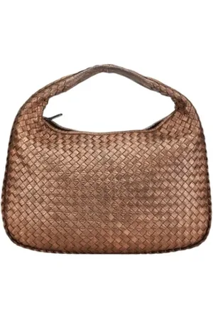 Bottega Veneta Femme, Pre-owned, Brun, Taille: ONE Size Pre-owned Cuir sacs-main