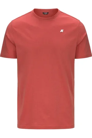 K-Way Homme, Tops, Rouge, Taille: 3XL T-shirt Jersey