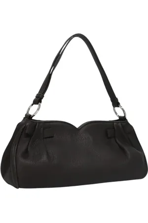 Bvlgari Femme, Pre-owned, Noir, Taille: ONE Size Pre-owned Cuir sacs-main