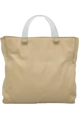 Prada Femme, Pre-owned, , Taille: ONE Size Pre-owned Nylon sacs-main