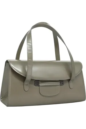 Bally Femme, Pre-owned, Gris, Taille: ONE Size Pre-owned Cuir sacs-main