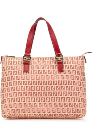 Fendi Femme, Pre-owned, Multicolore, Taille: ONE Size Pre-owned Toile cabas