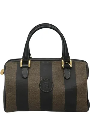 Fendi Femme, Pre-owned, Brun, Taille: ONE Size Pre-owned Toile sacs-main